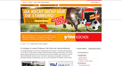 Desktop Screenshot of grimm-kuechen.de